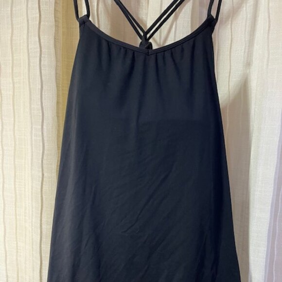 lululemon athletica Tops - Lululemon Black Strappy Tank Top- Size M